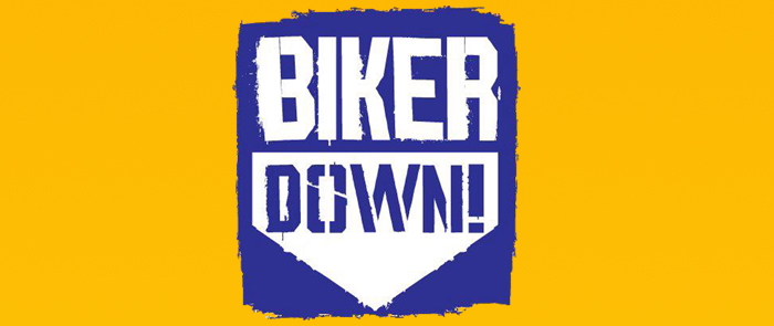 Biker down